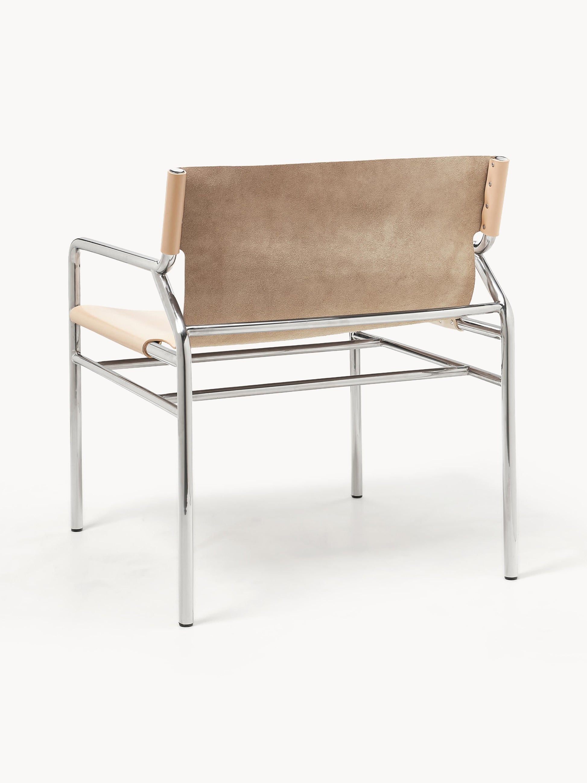 Leder-Armlehnstuhl Dion