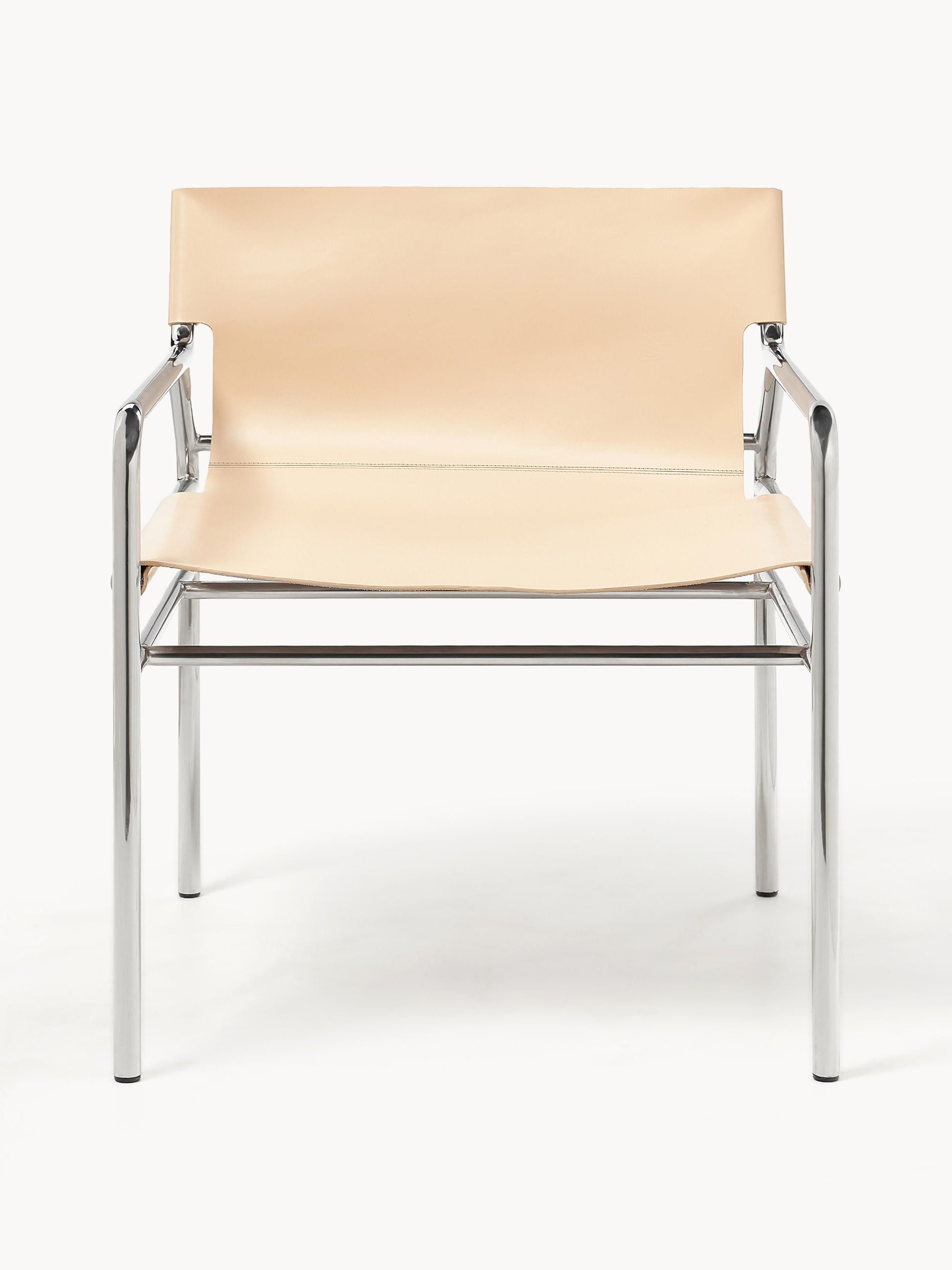 Leder-Armlehnstuhl Dion