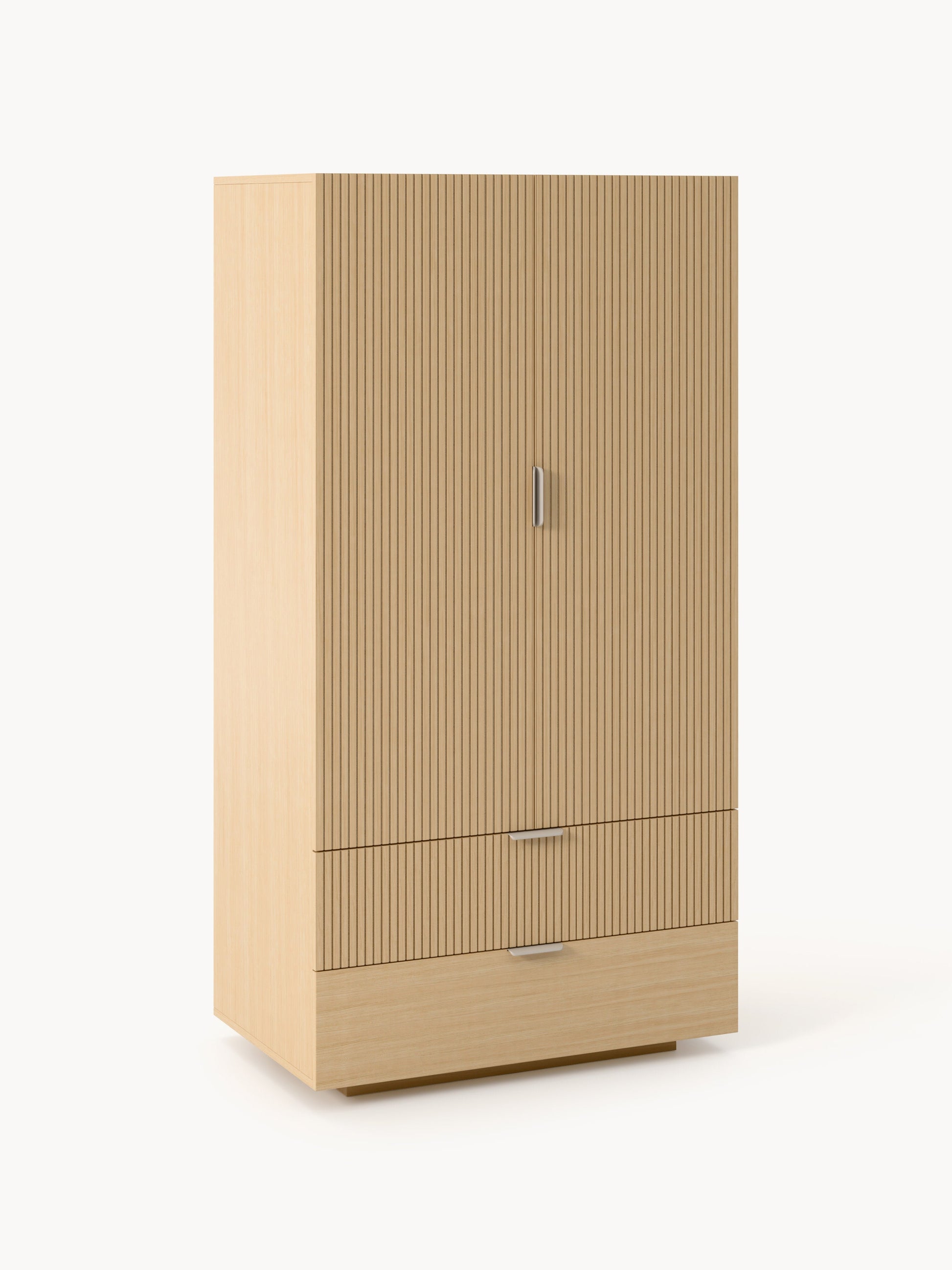 Galeriebild 1 - Kompakt-Kleiderschrank Sato aus Holz