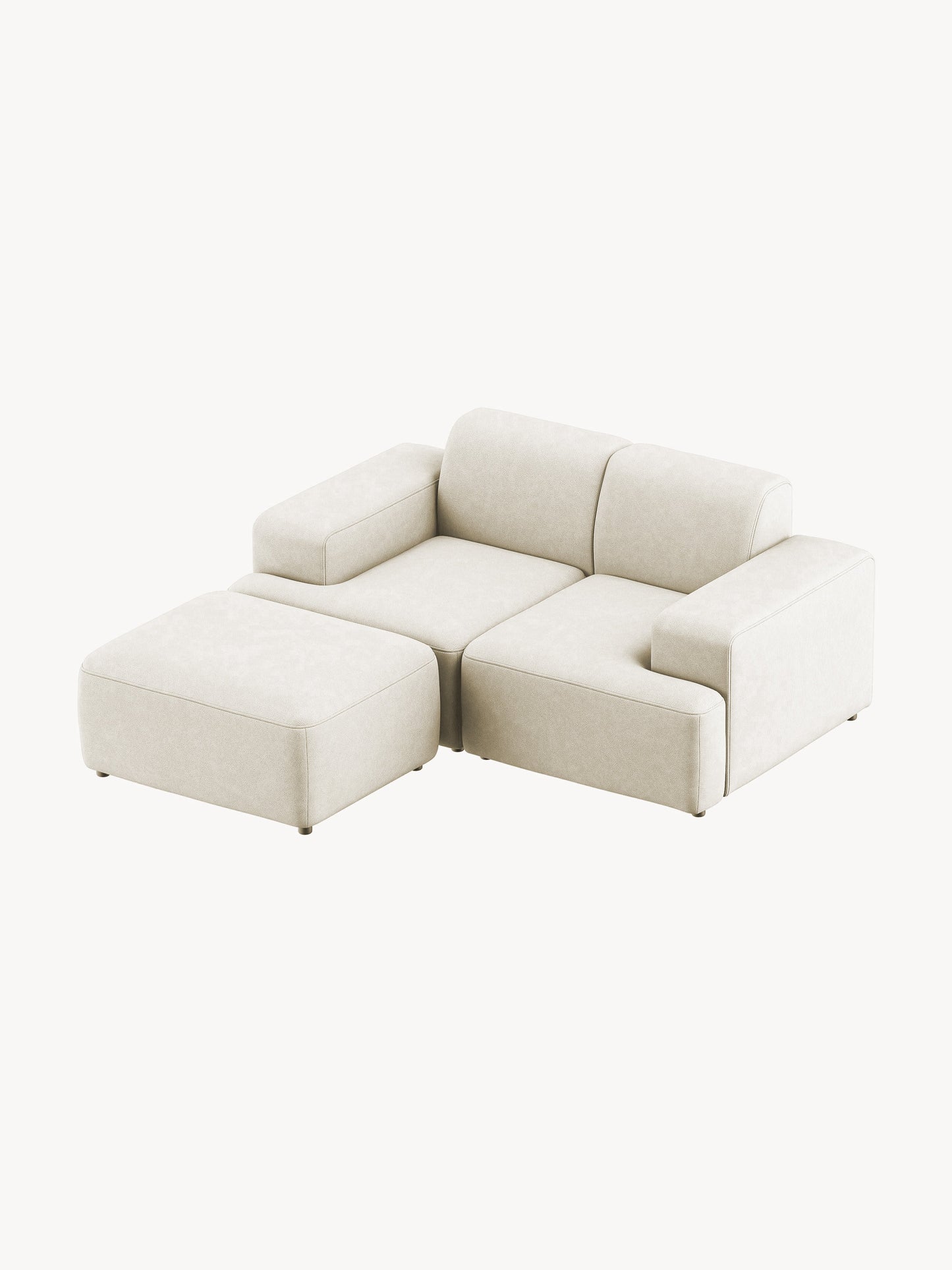 Sofa-Hocker Melva, B 99 x T 72 cm