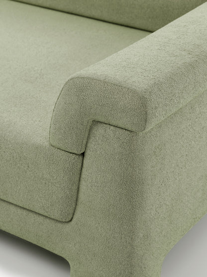 Bouclé-Sofa Atlas (3-Sitzer)