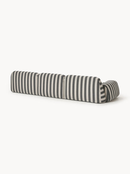 Modulares Gestreiftes Sofa Wolke (4-Sitzer)