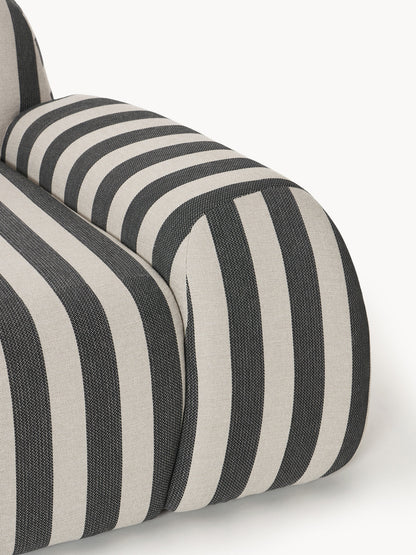Modulares Gestreiftes Sofa Wolke (4-Sitzer)