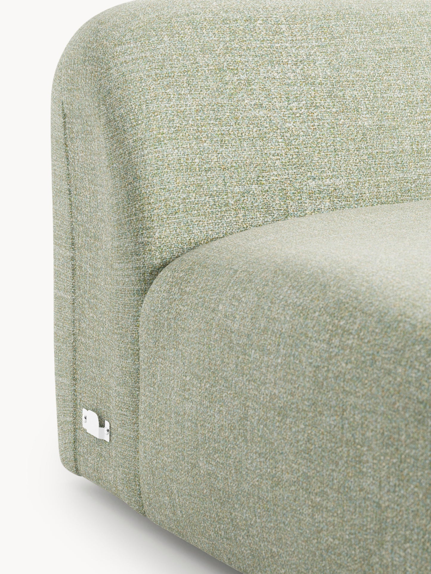 Bouclé-Chaise-Modul Wolke