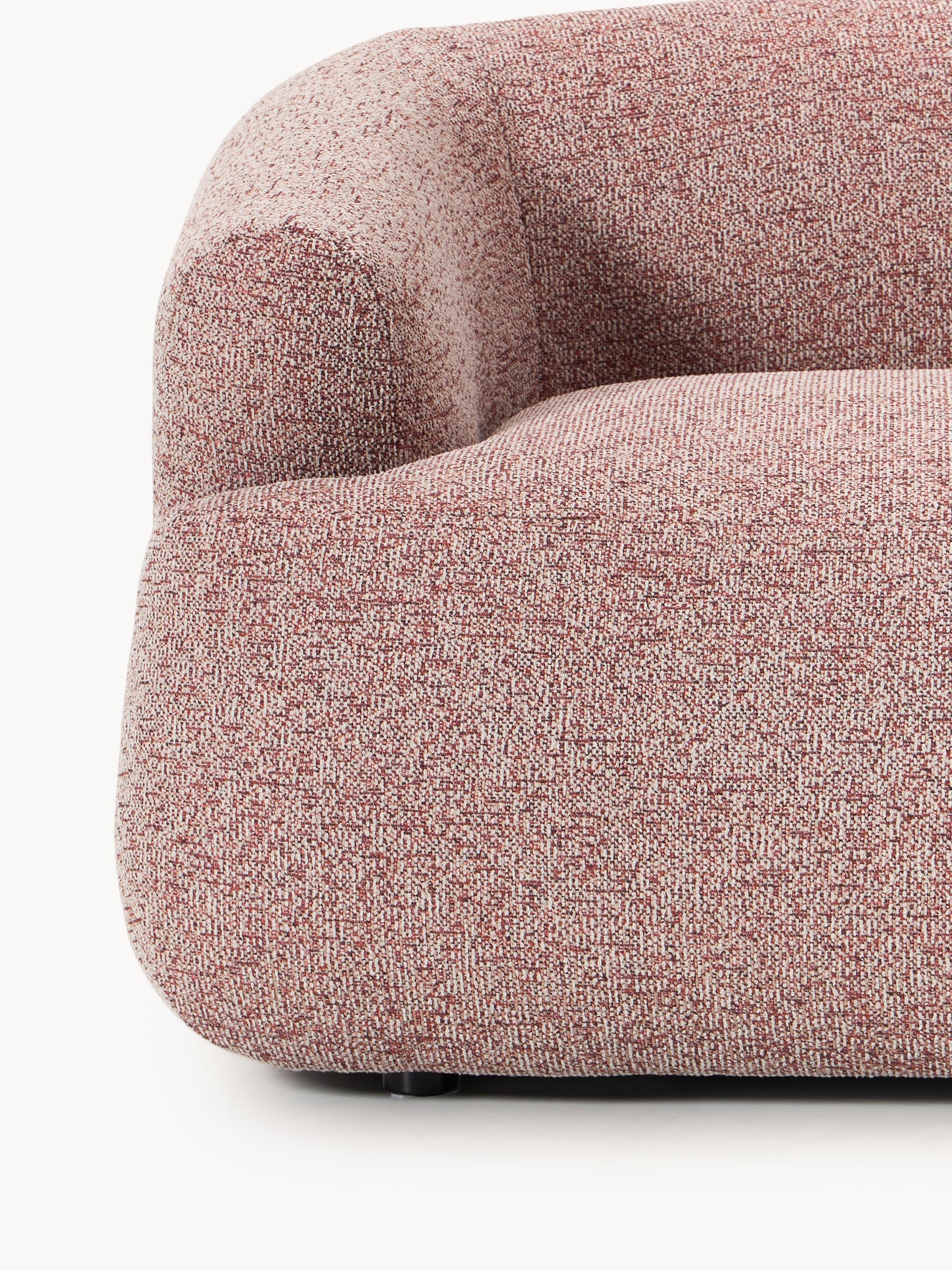 Modulares Bouclé-Ecksofa Sofia (4-Sitzer)