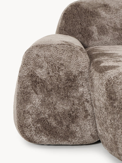 XL-Loungesessel Wolke aus Teddy-Bouclé