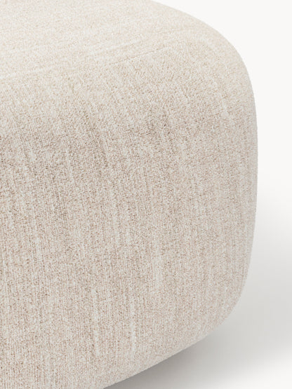 Ovaler Bouclé-Sofa-Hocker Wolke