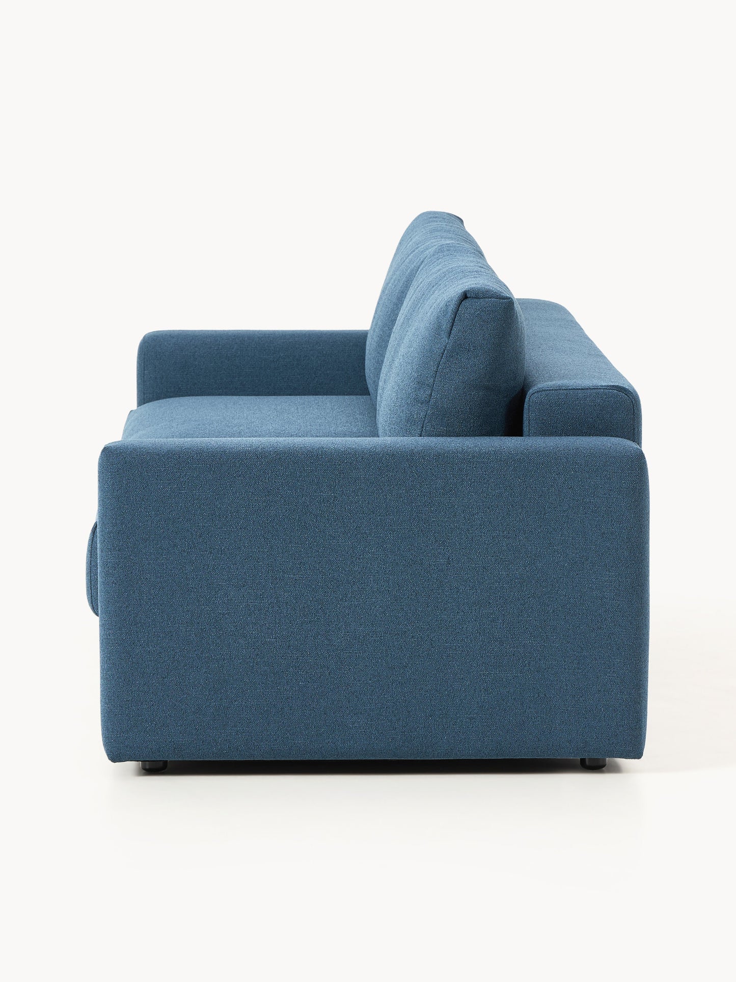 Bouclé-Schlafsofa Tasha (3-Sitzer) mit Stauraum