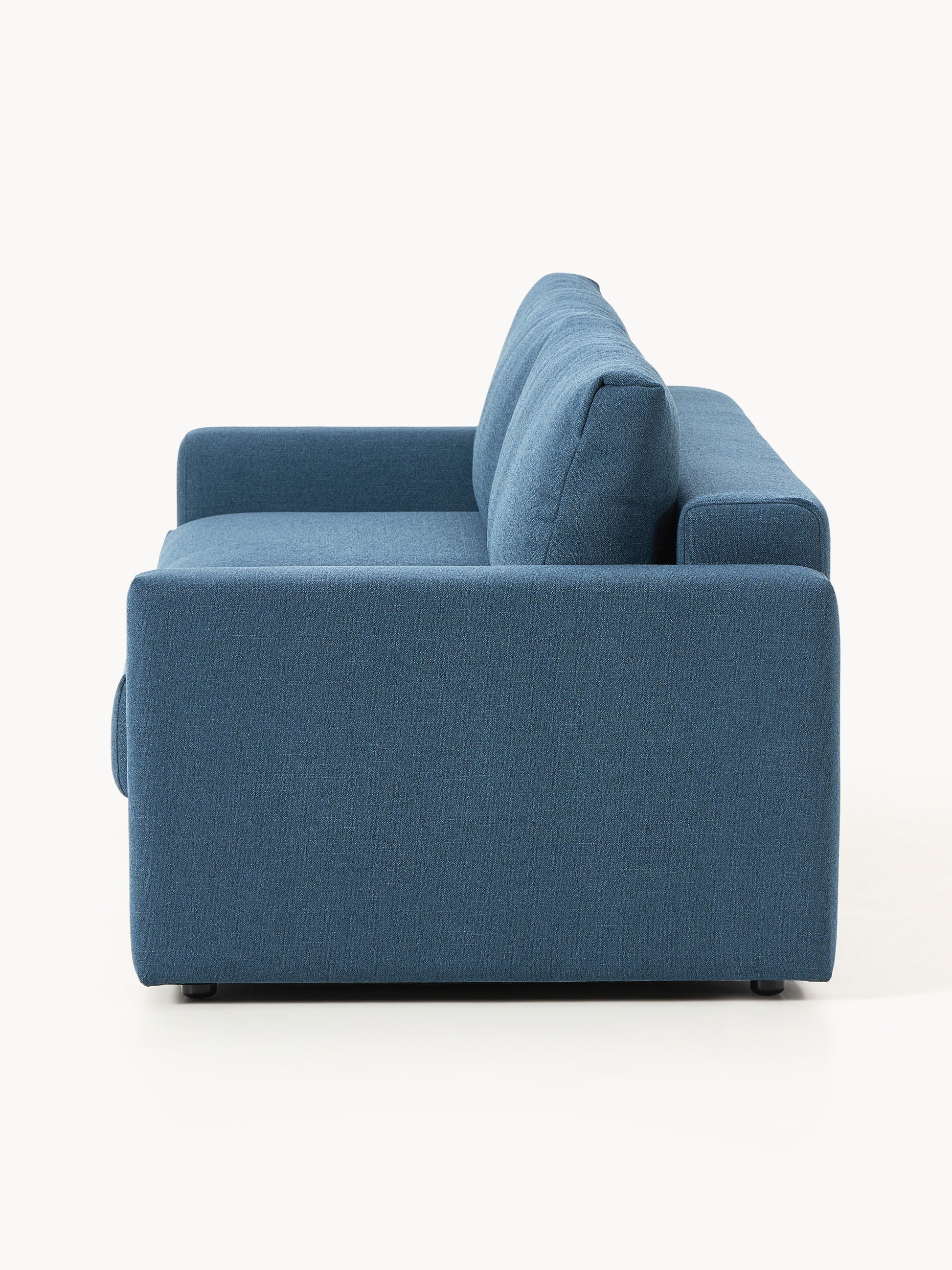 Bouclé-Schlafsofa Tasha (3-Sitzer) mit Stauraum