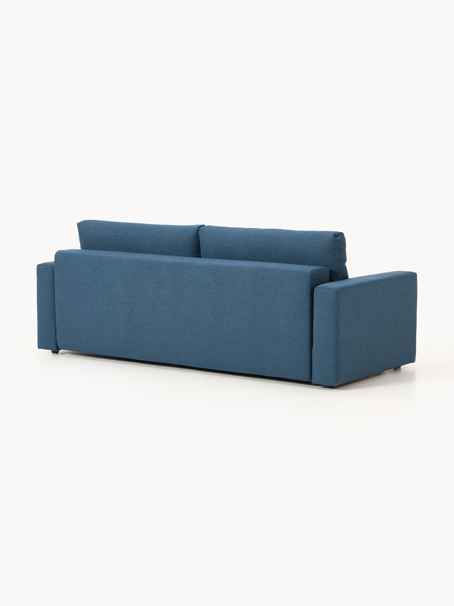 Bouclé-Schlafsofa Tasha (3-Sitzer) mit Stauraum