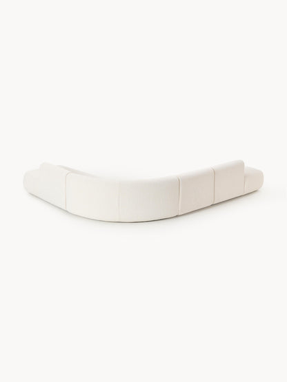 Modulares Bouclé-Ecksofa Sofia (4-Sitzer)