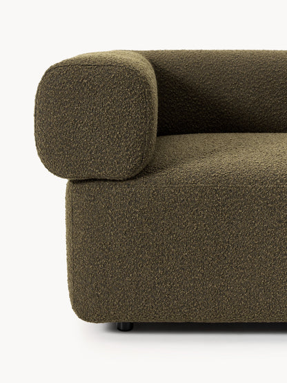 Modulares Bouclé-Sofa Anton (4-Sitzer)