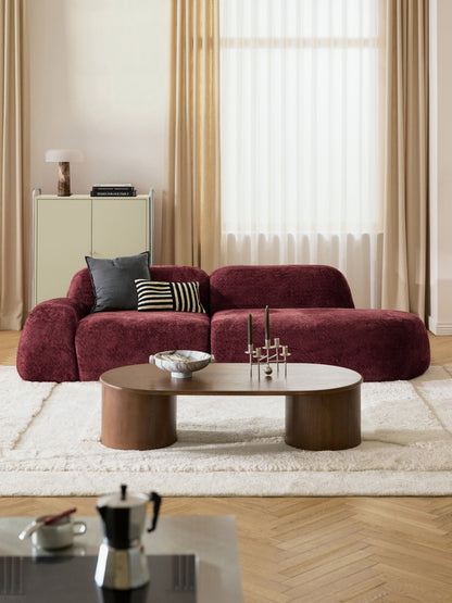 Teddy-Bouclé-Chaise Wolke