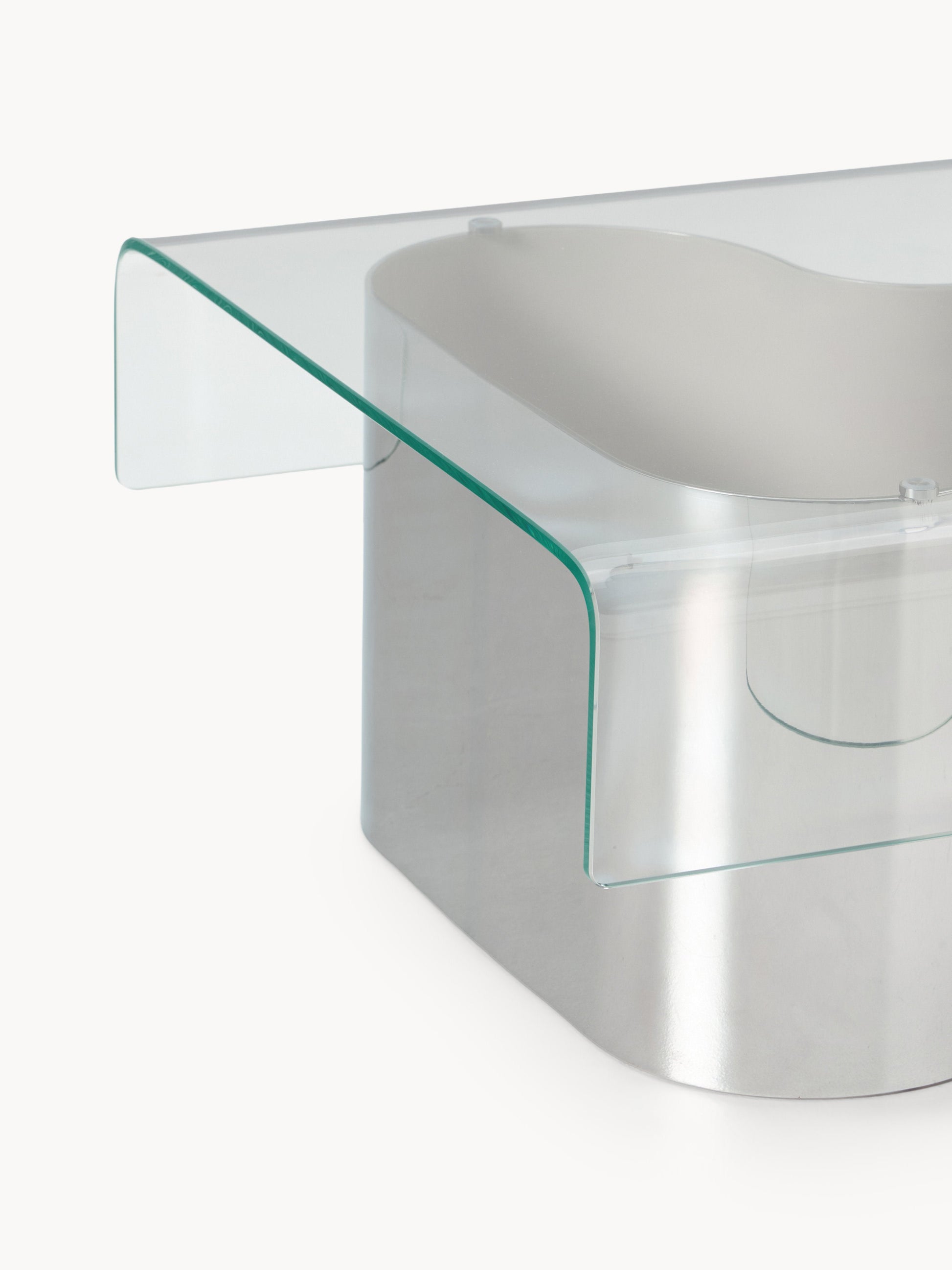 Couchtisch Jouri mit Glasplatte