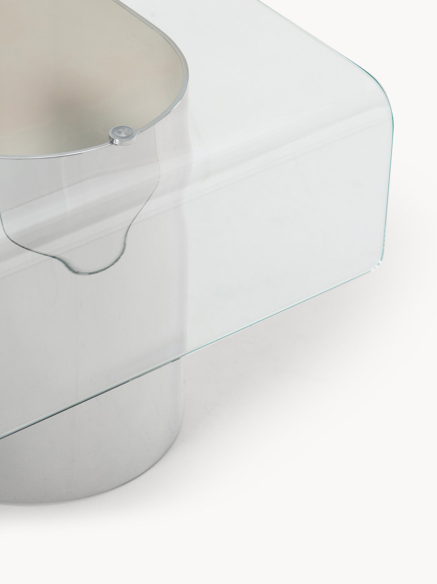 Couchtisch Jouri mit Glasplatte
