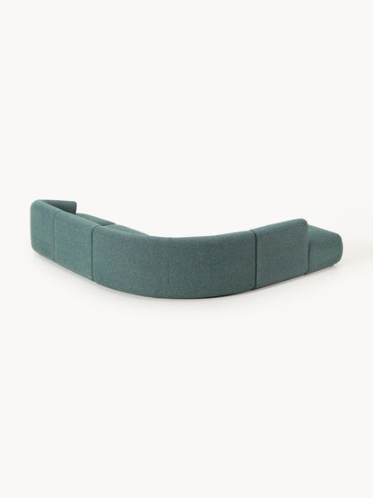 Modulares Bouclé-Ecksofa Sofia (4-Sitzer)