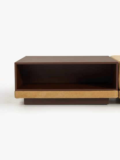 Modulares Sofa Colin (4-Sitzer) mit Couchtisch & Ottomane