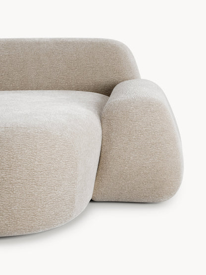 Modulares Teddy-Ecksofa Wolke (4-Sitzer)