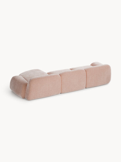 Modulares Teddy-Ecksofa Wolke (4-Sitzer)