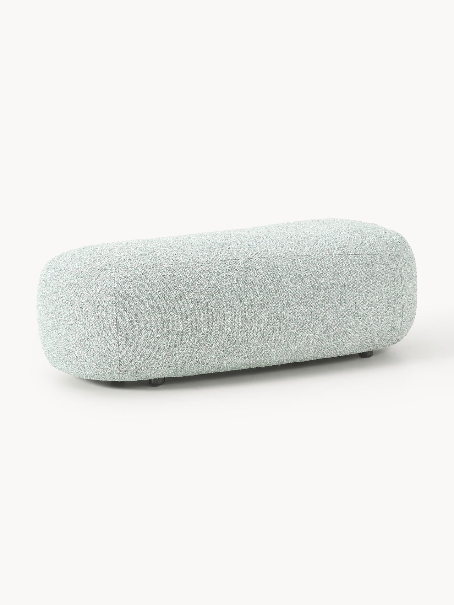 XL Sofa-Hocker Alba aus Bouclé