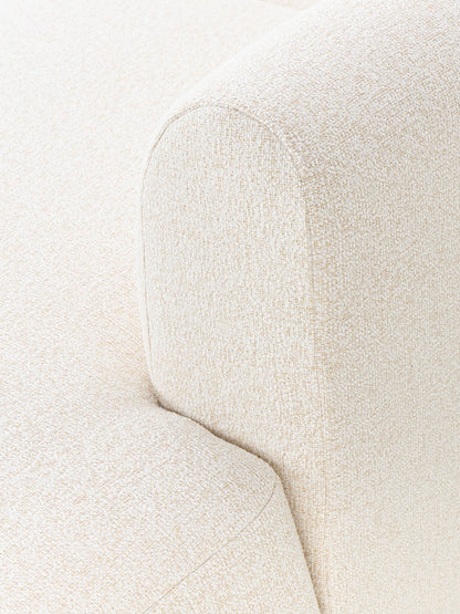 Modulare Bouclé-Chaise Sofia (2-Sitzer)