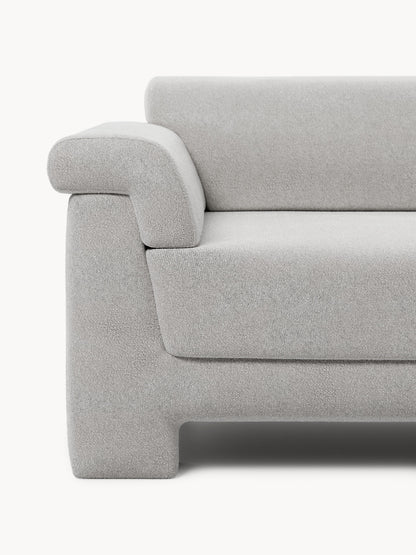 Bouclé-Sofa Atlas (3-Sitzer)