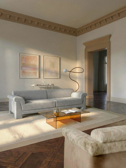 Bouclé-Sofa Atlas (3-Sitzer)