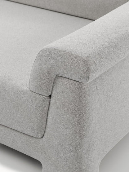 Bouclé-Sofa Atlas (3-Sitzer)
