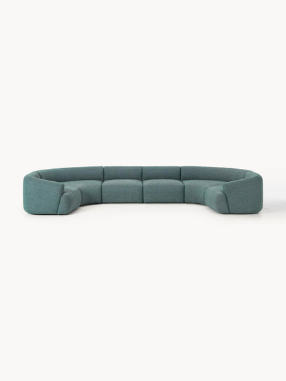 Modulares Bouclé-XL-Sofa Sofia