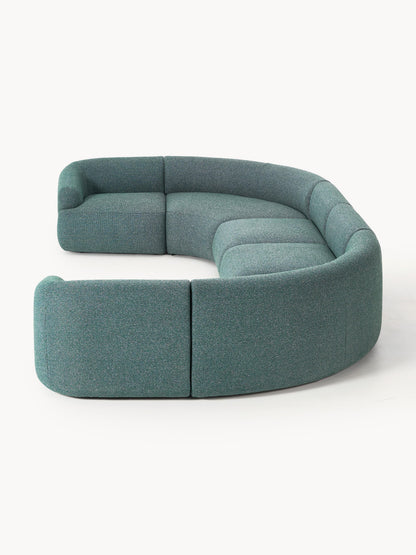 Modulares Bouclé-XL-Sofa Sofia