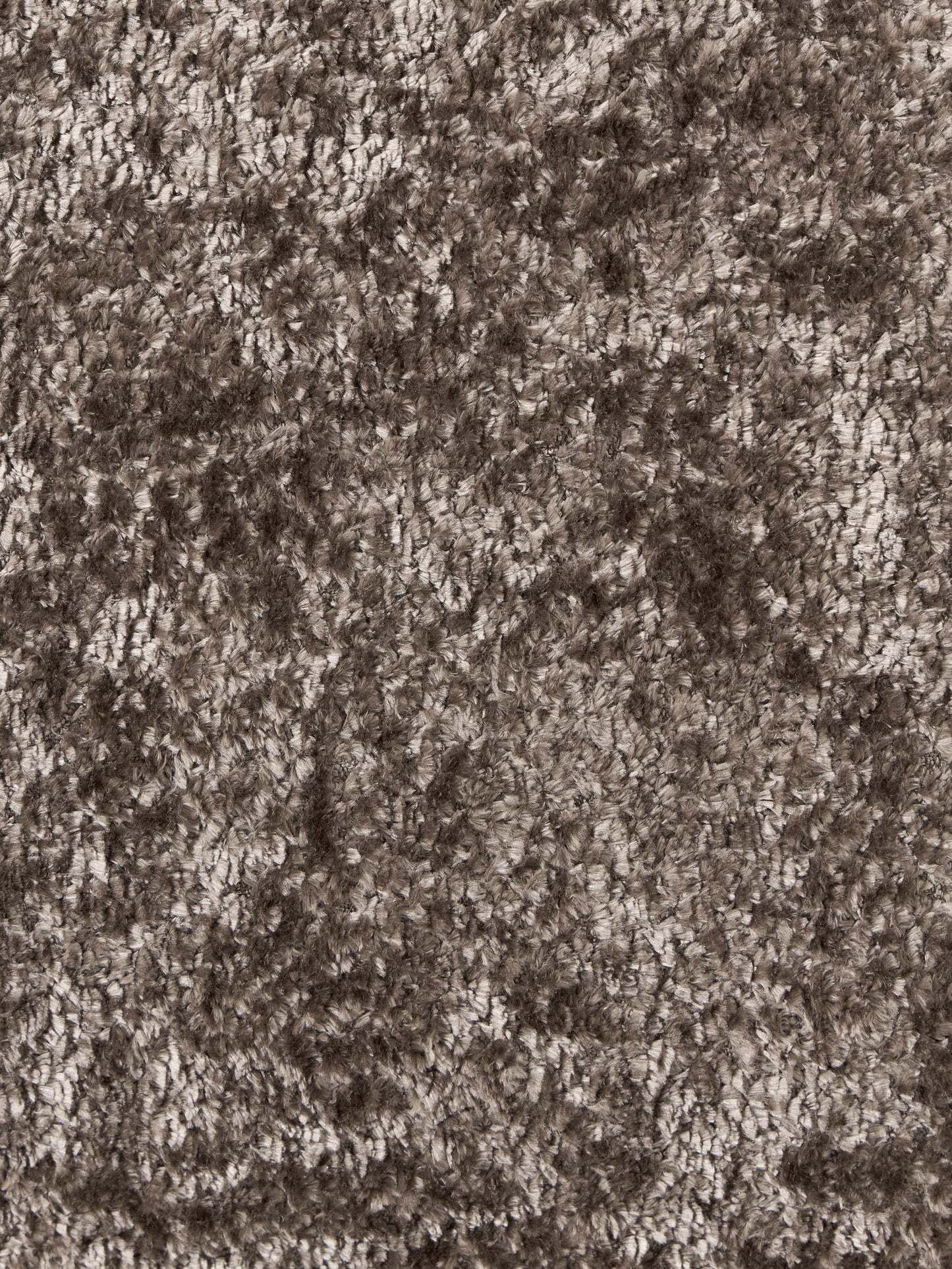 Ovaler Sofa-Hocker Wolke aus Teddy-Bouclé