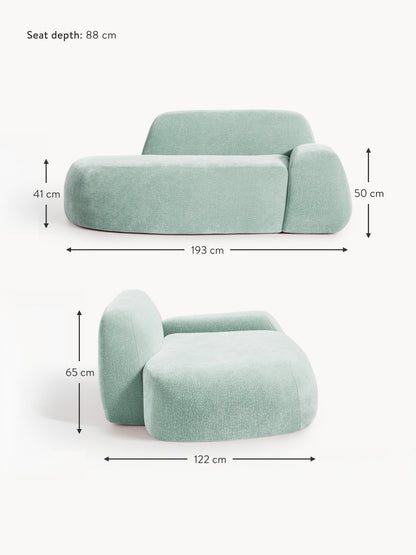 Sofa Wolke (2-Sitzer) mit Chaiselongue
