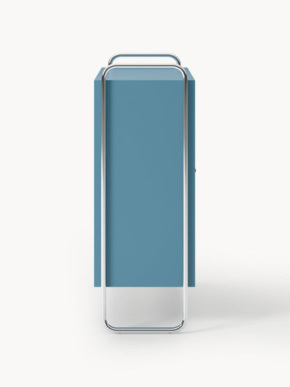 Metall-Vitrine Robyn mit Glas-Front