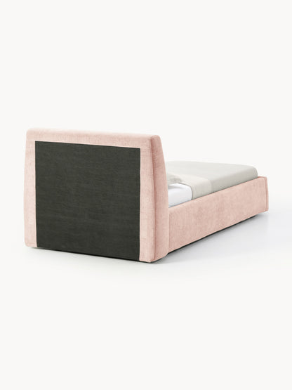 Gepolstertes Einzelbett Cloud mit Stauraum