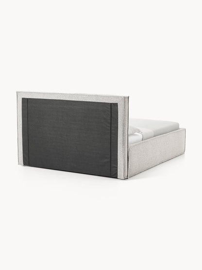 Bouclé-Polsterbett Dream mit Stauraum