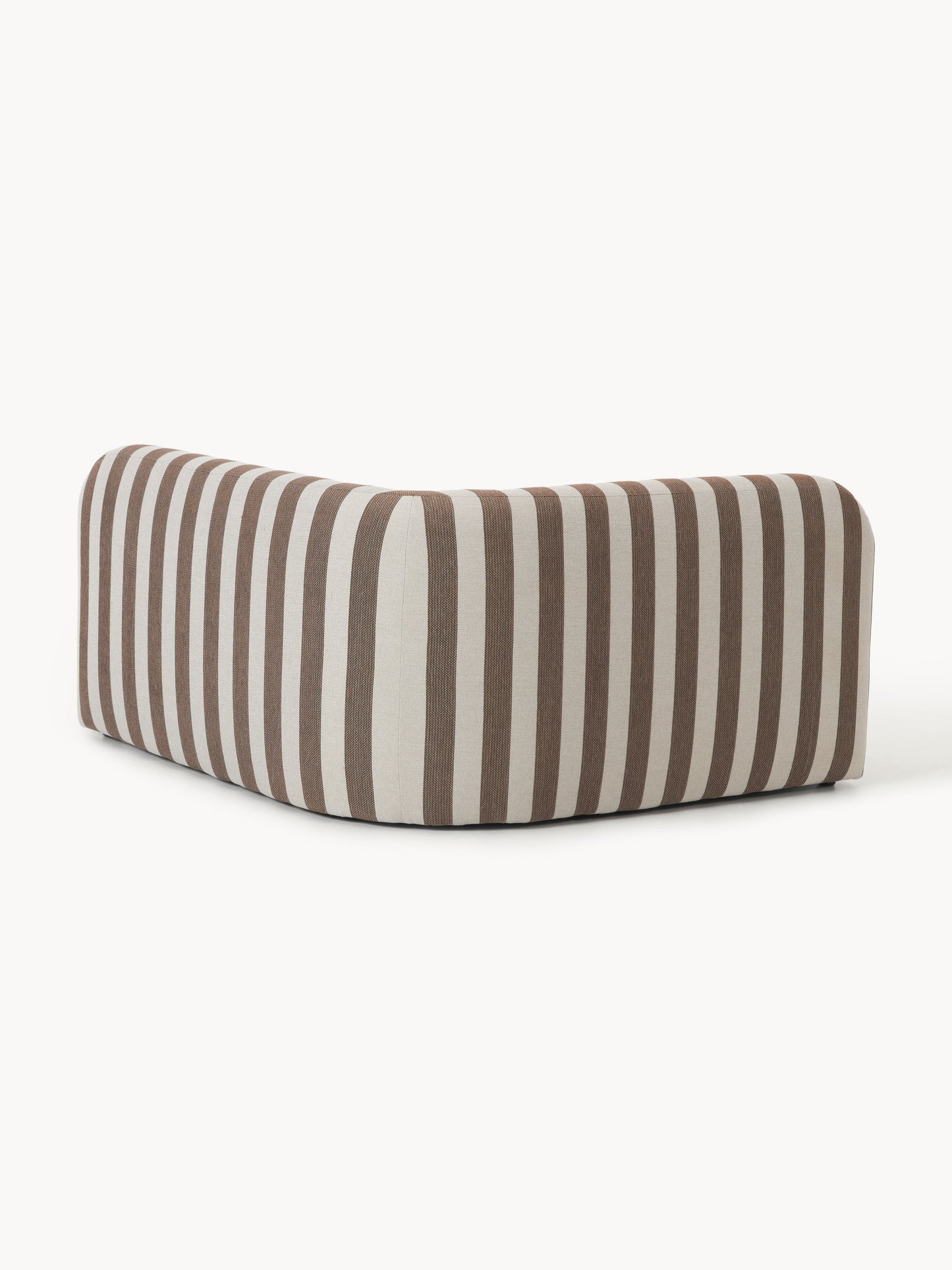 Rundes Gestreiftes Eckmodul Wolke