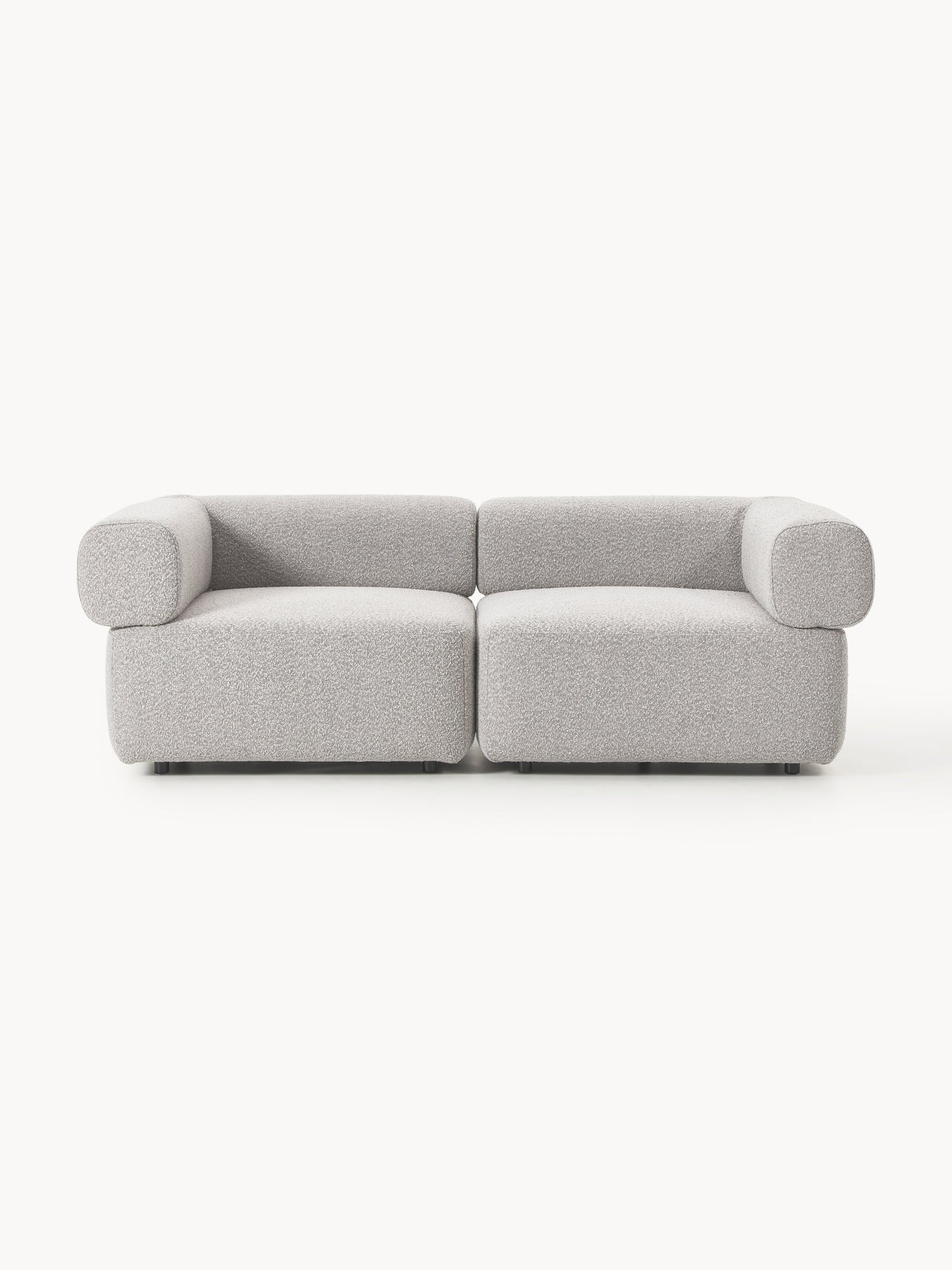 Galeriebild 1 - Modulares Bouclé-Sofa Anton (3-Sitzer)