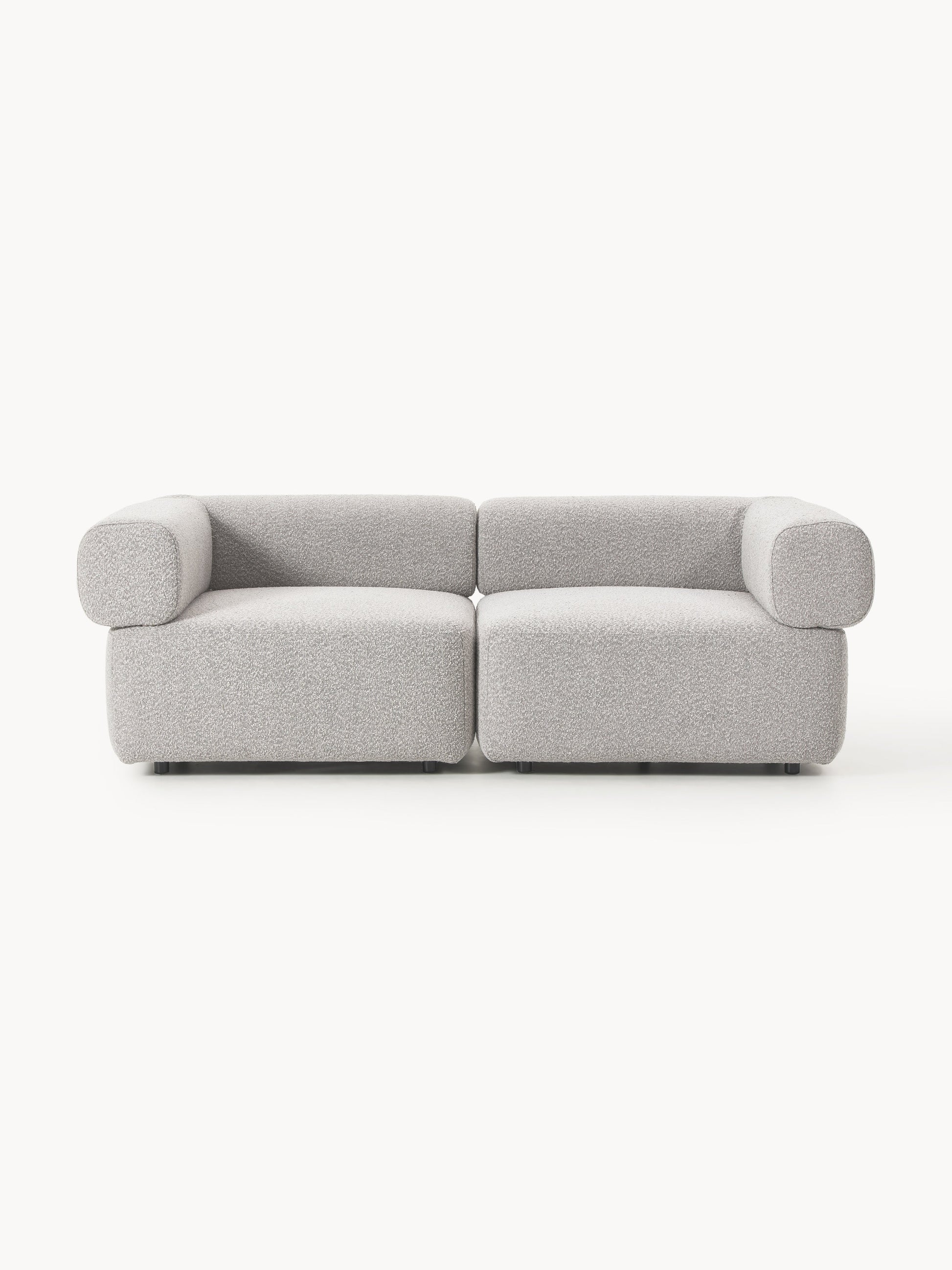 Galeriebild 1 - Modulares Bouclé-Sofa Anton (3-Sitzer)