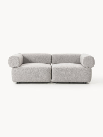Galeriebild 1 - Modulares Bouclé-Sofa Anton (3-Sitzer)