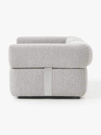 Modulares Bouclé-Sofa Anton (3-Sitzer)