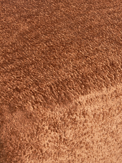 Modulares Teddy-Bouclé-Ecksofa Wolke (4-Sitzer)