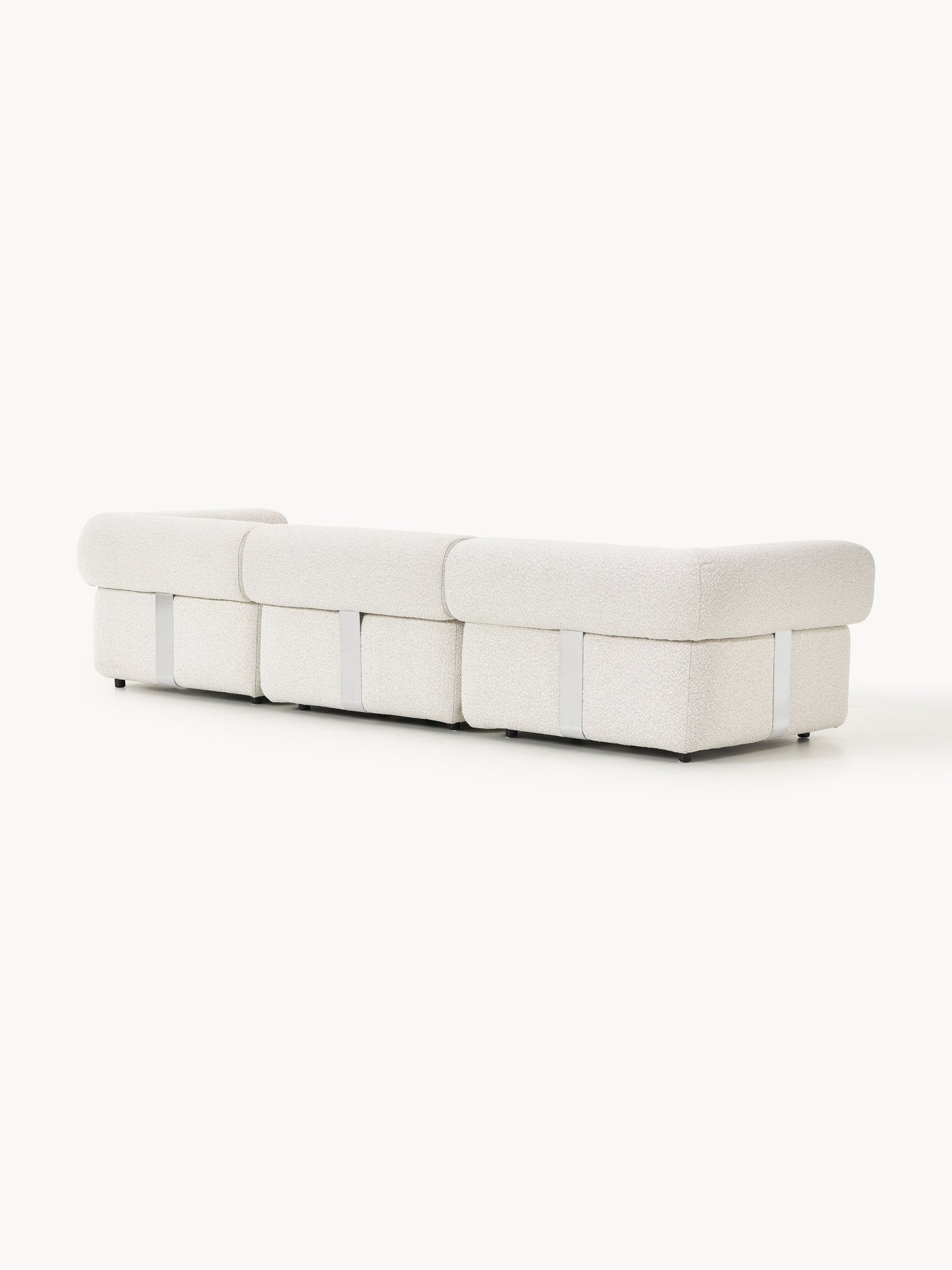 Bouclé-Modulares Sofa Anton (4-Sitzer)