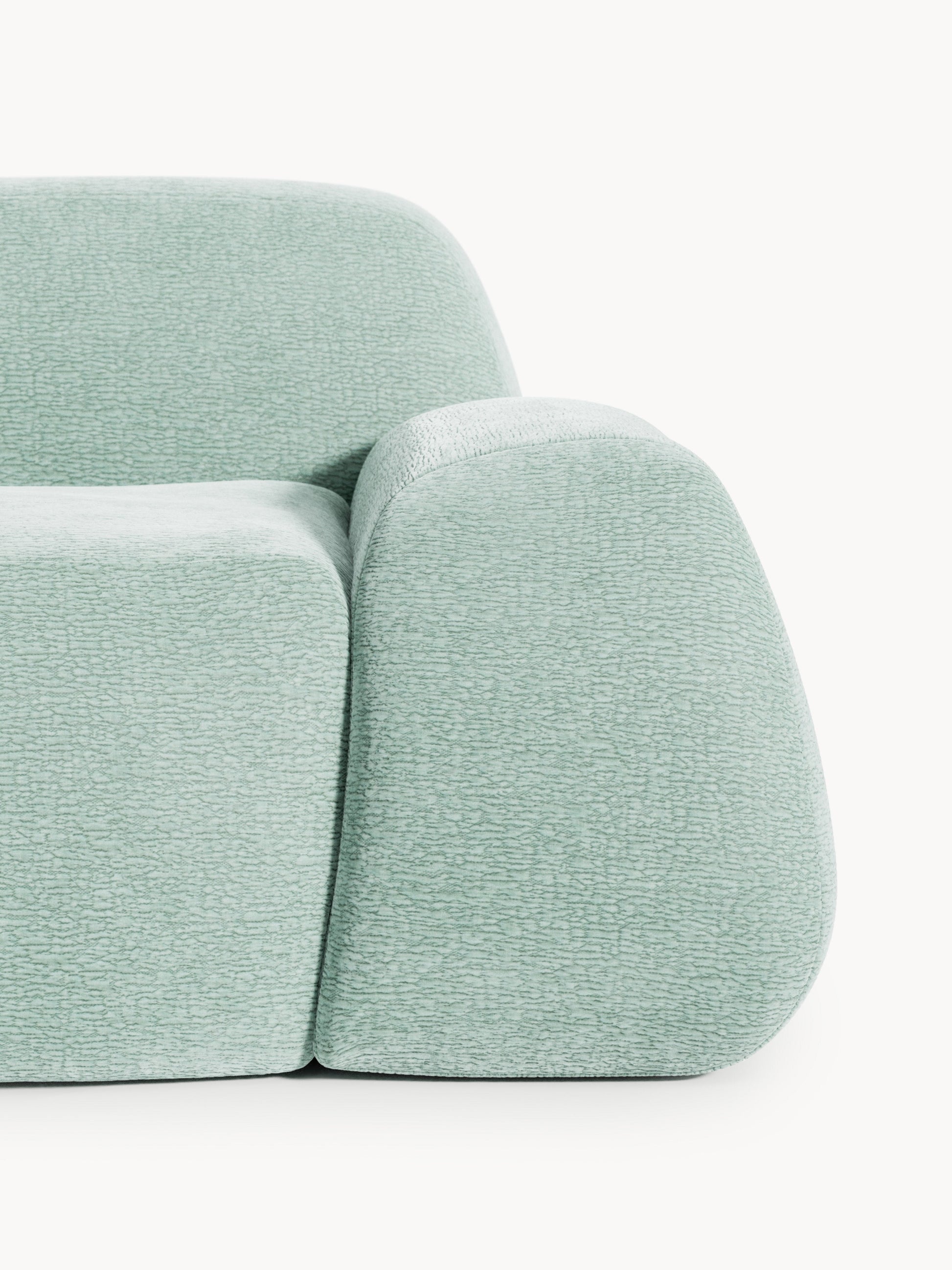 Modulares XL-Ecksofa Wolke mit Chaiselongue
