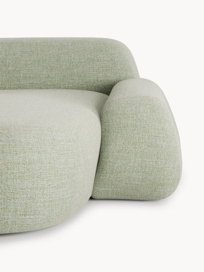Modulares Bouclé-Ecksofa Wolke (4-Sitzer)