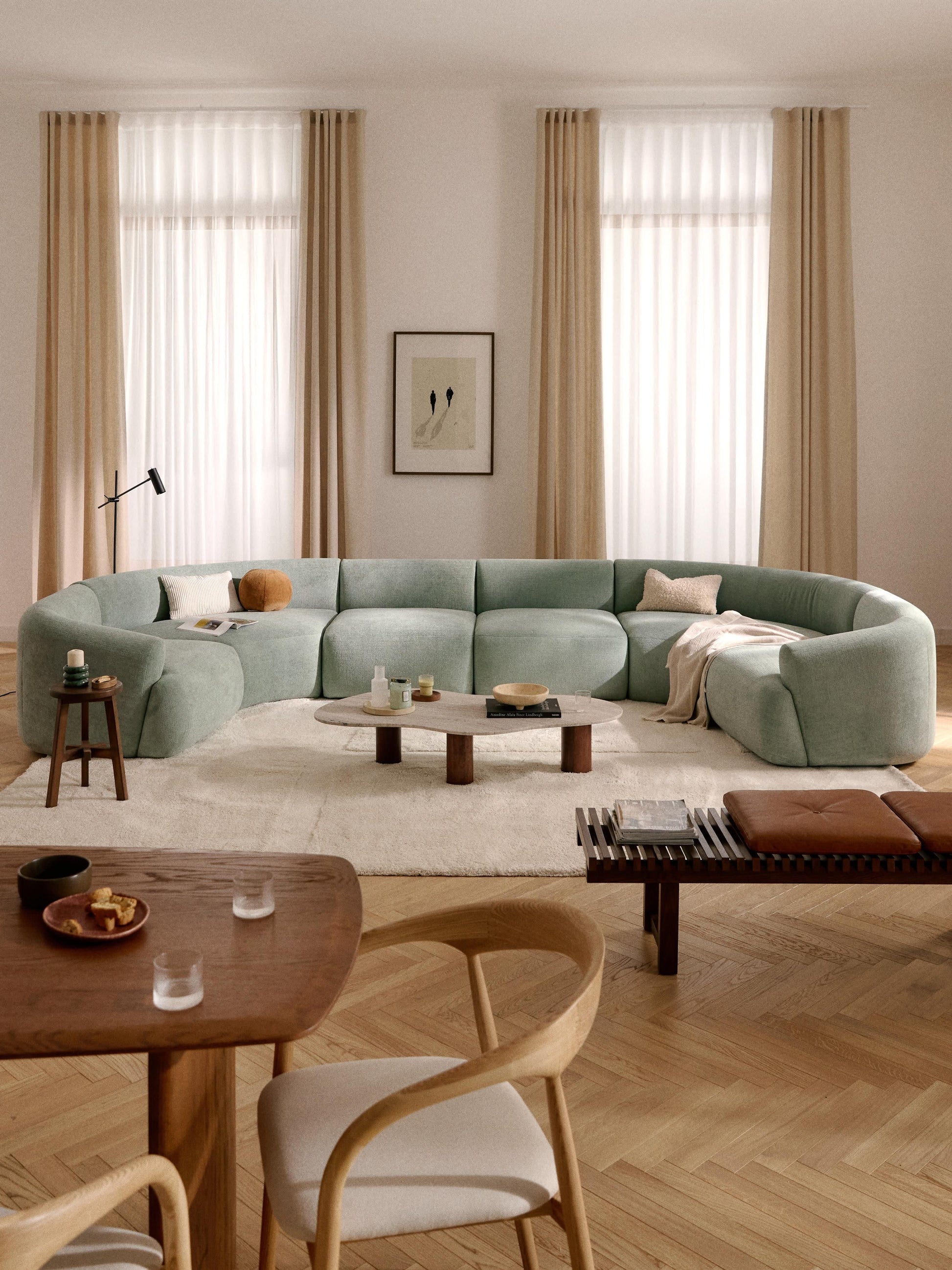 Modulares XL-Sofa Sofia