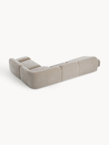 Modulares XL-Ecksofa Wolke mit Chaiselongue