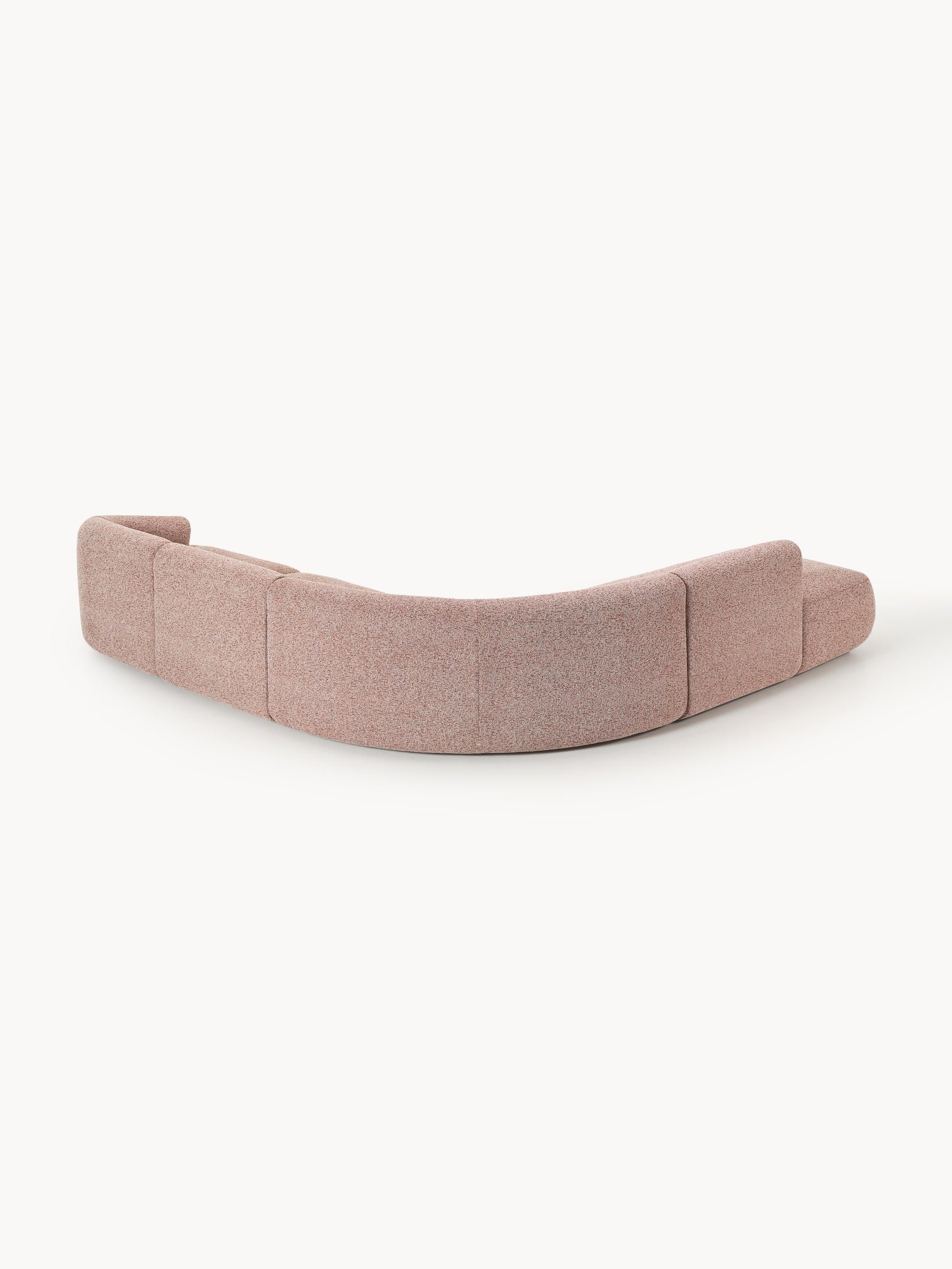 Modulares Bouclé-Ecksofa Sofia (4-Sitzer)