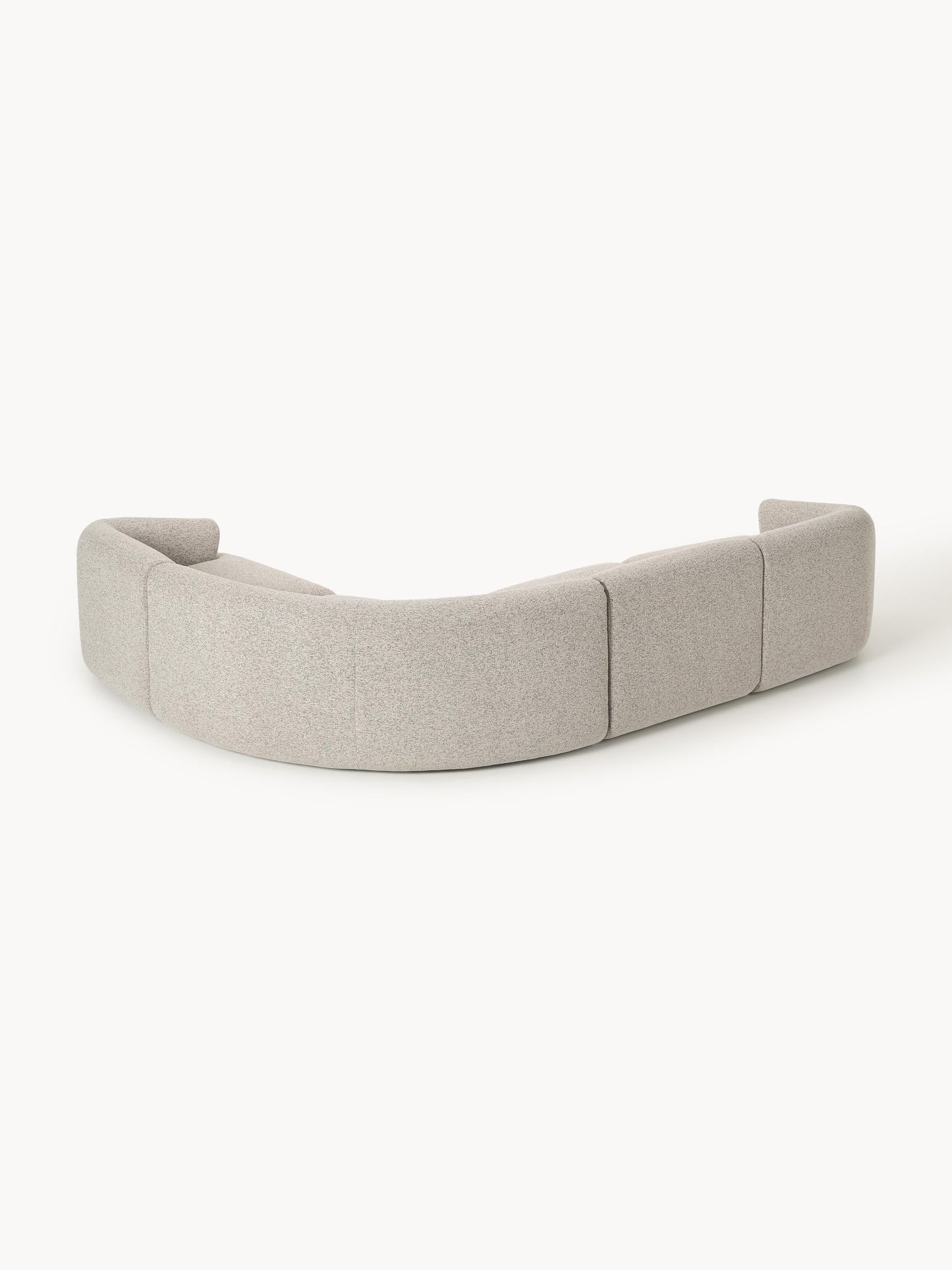 Modulares Bouclé-Ecksofa Sofia (4-Sitzer)
