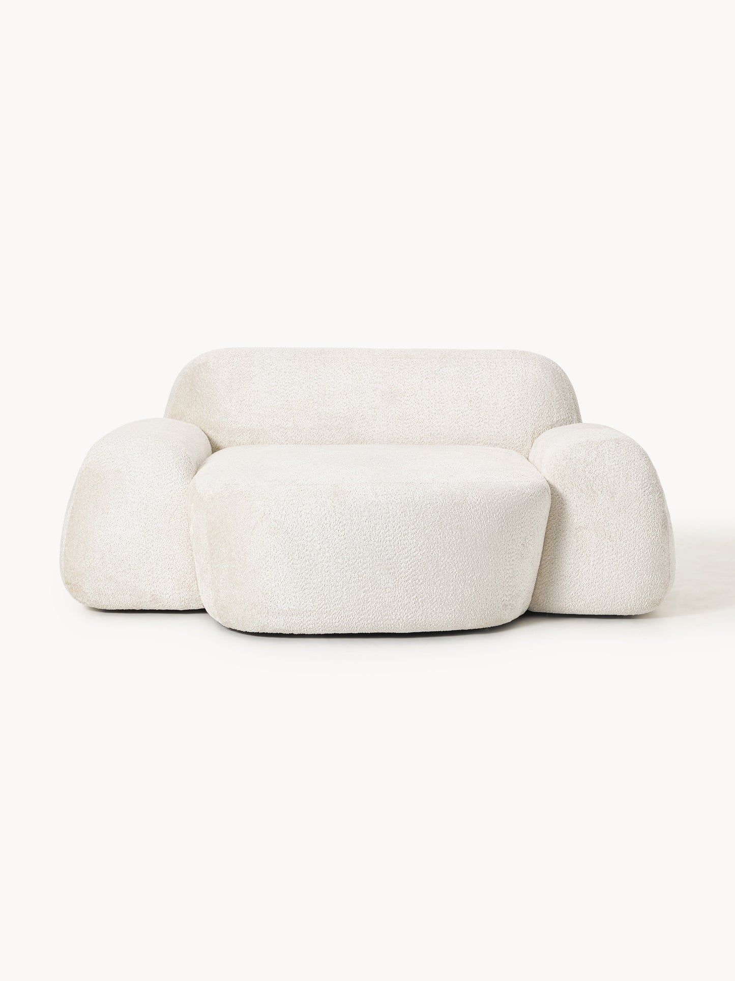 XL Loungesessel Wolke aus Teddy-Bouclé