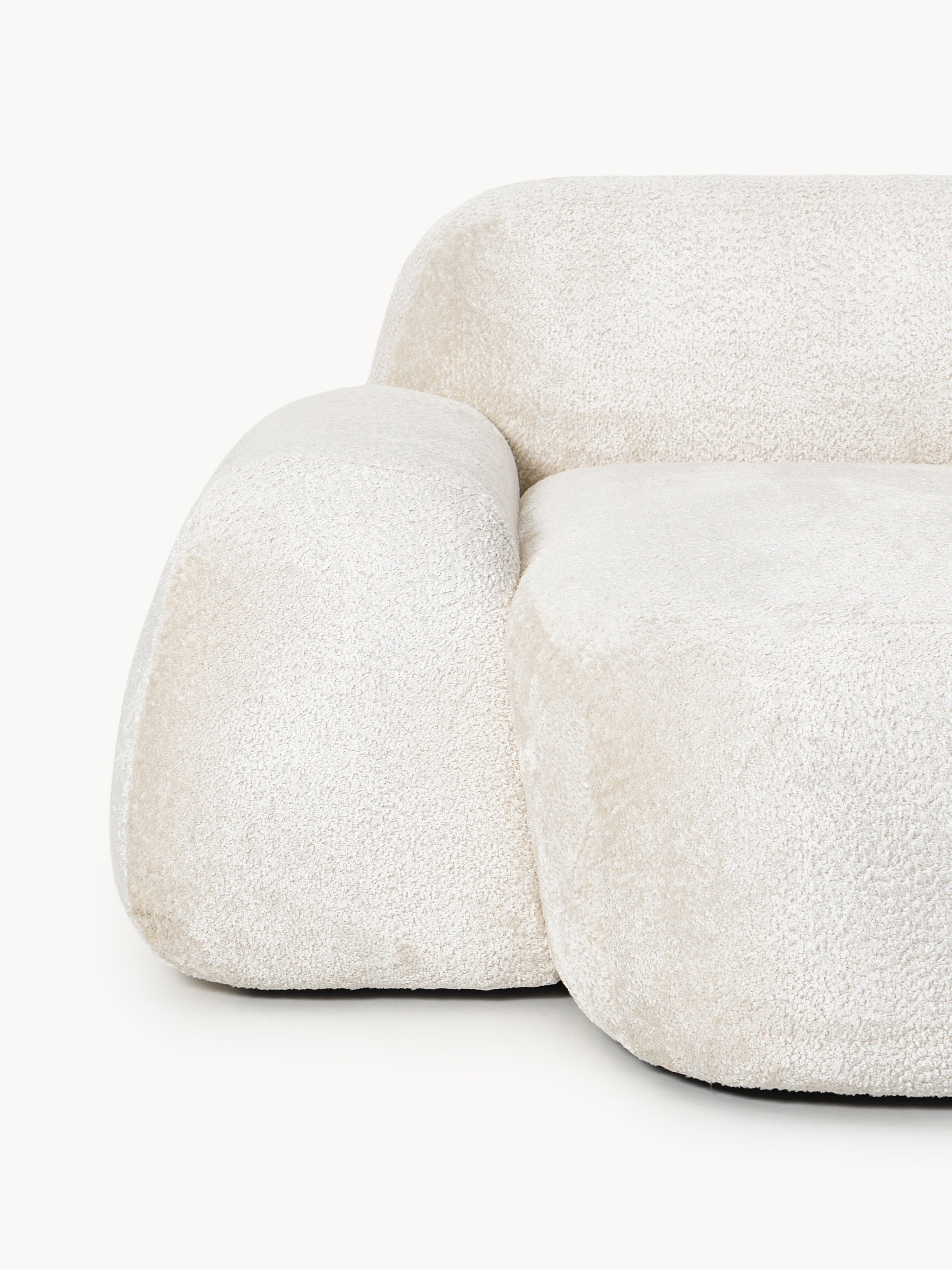 XL Loungesessel Wolke aus Teddy-Bouclé